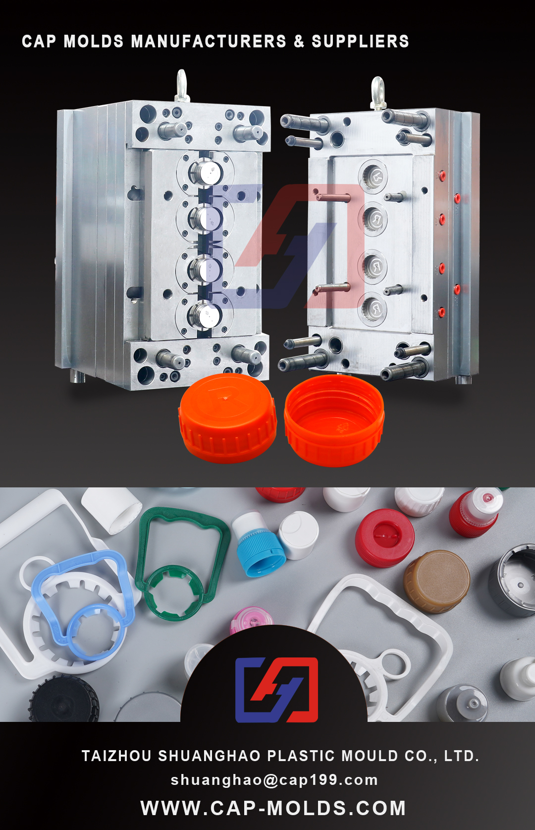 High quality Engine oil bottle cap injection mould