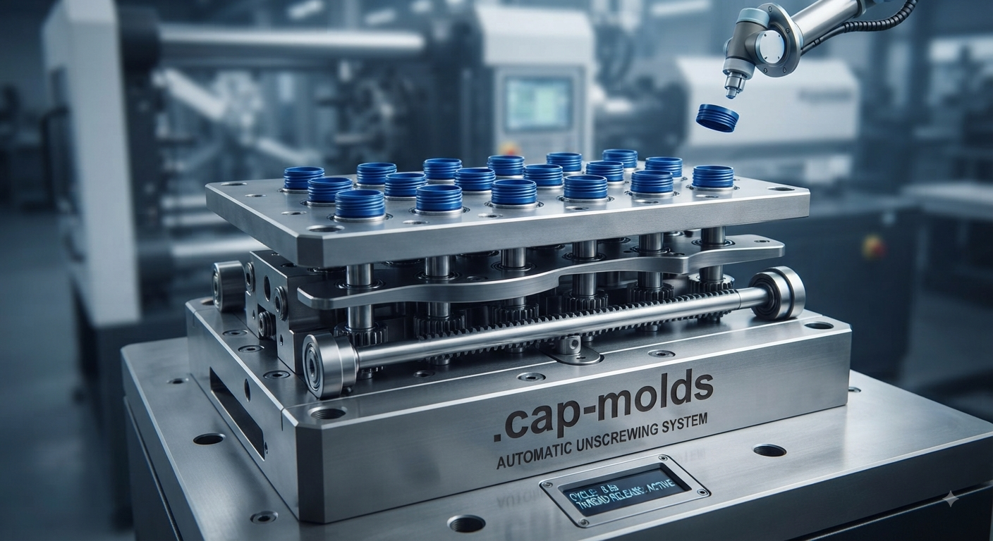 Unscrewing Cap Mold Design: Automatic Thread Release Mechanisms Explained