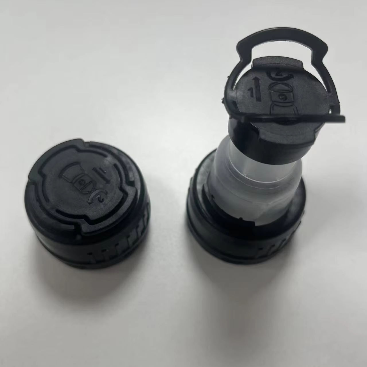 Motor oil cap sample