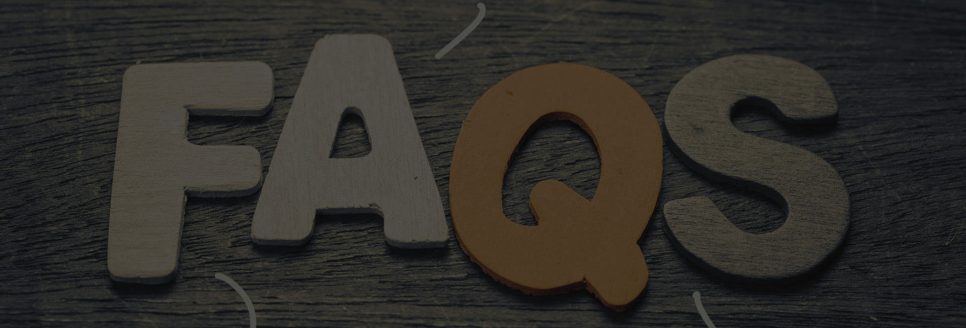 Frequently Asked Questions Banner