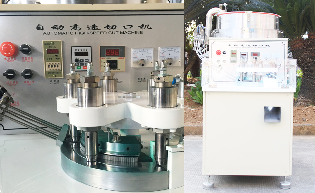 Automatic Plastic Bottle Neck Slitting Cutting Machine